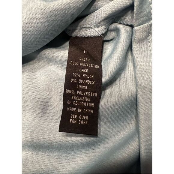 By & By lace cut out chiffon floral sleeveless tank summer dress teens 11 - Picture 5 of 6